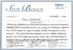 viewTyco Electronics - Spot Bonus (October 2005)